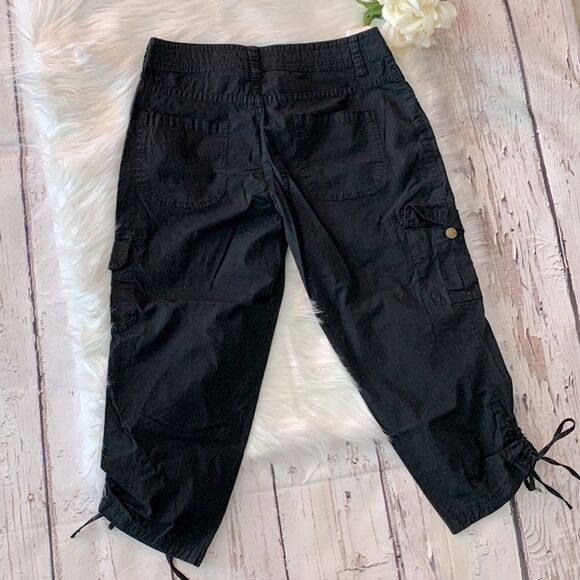 FADED GLORY WOMEN WOVEN CAPRI SIZE 6 - Picture 5 of 6